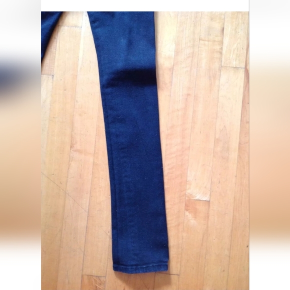 Rue 21 Girls Ash Black Jeans Size 1/2 Distressed - Picture 12 of 12